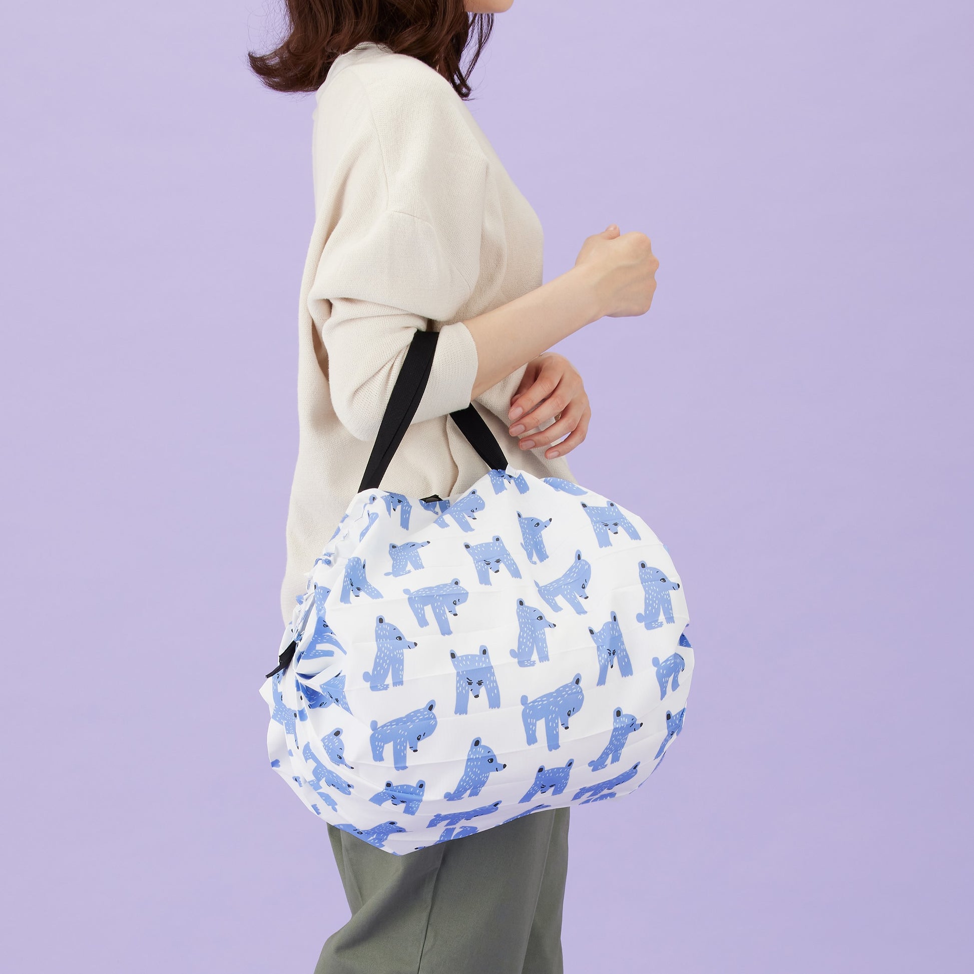 Shupatto one pull foldable bag