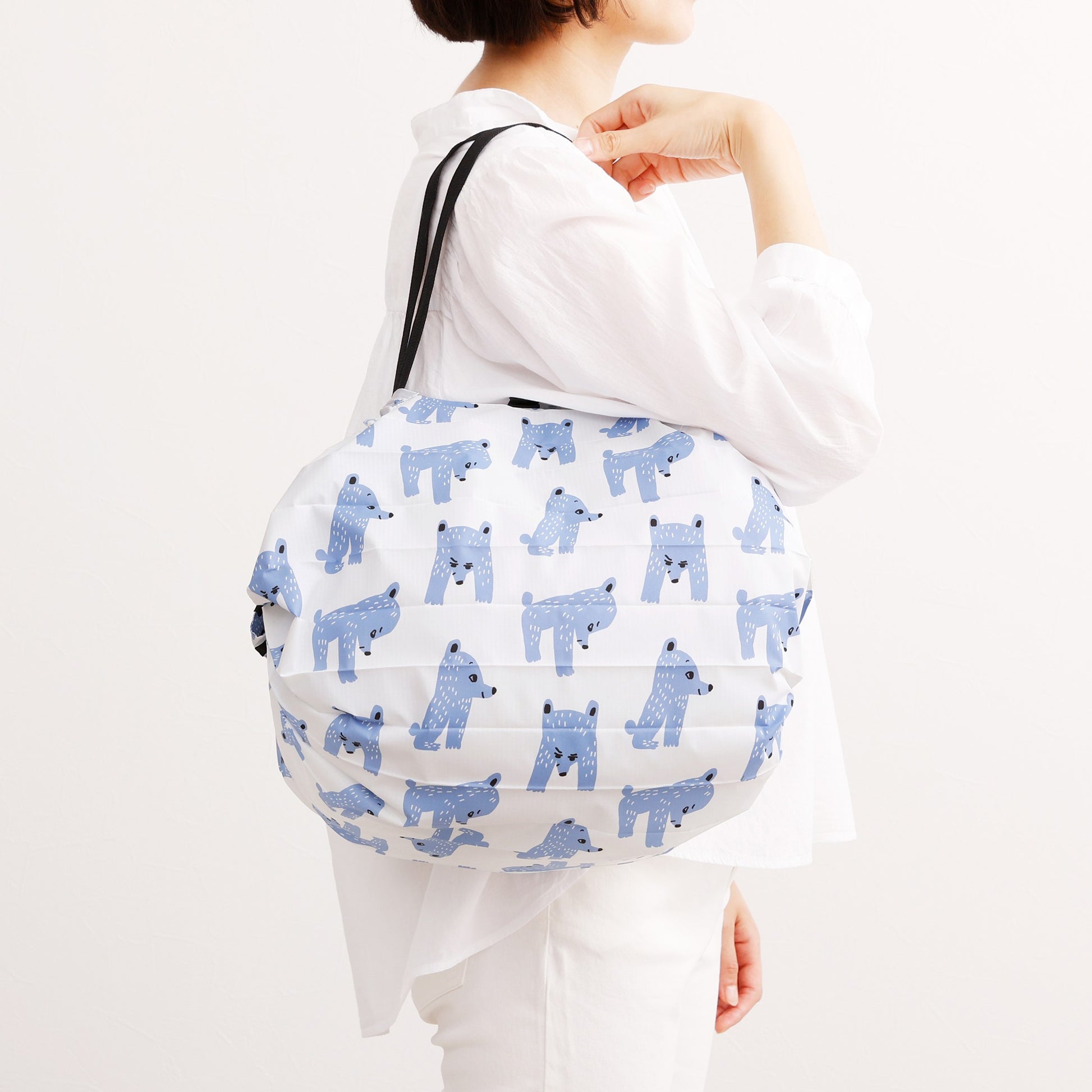 Shupatto one pull foldable bag