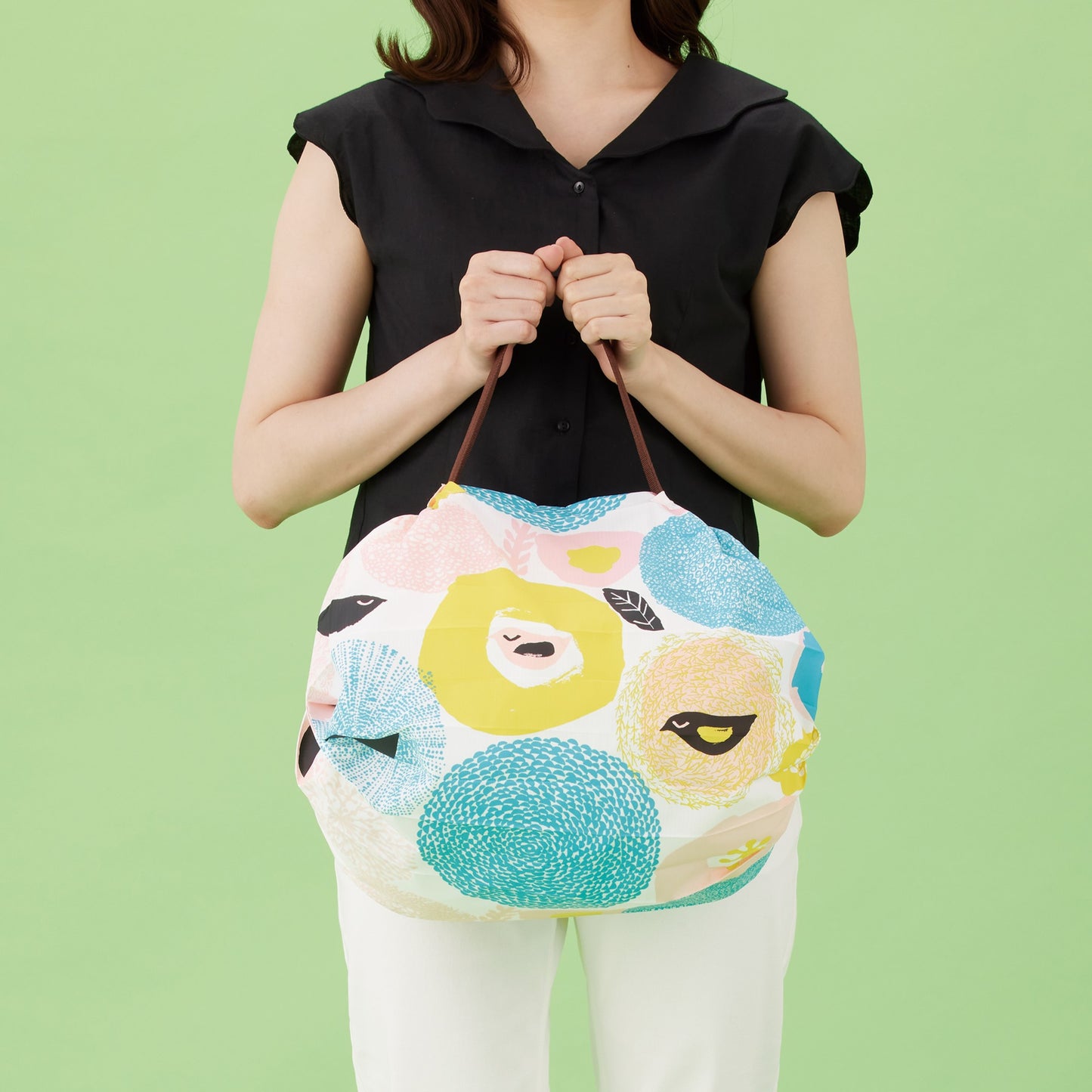 Shupatto one pull foldable bag