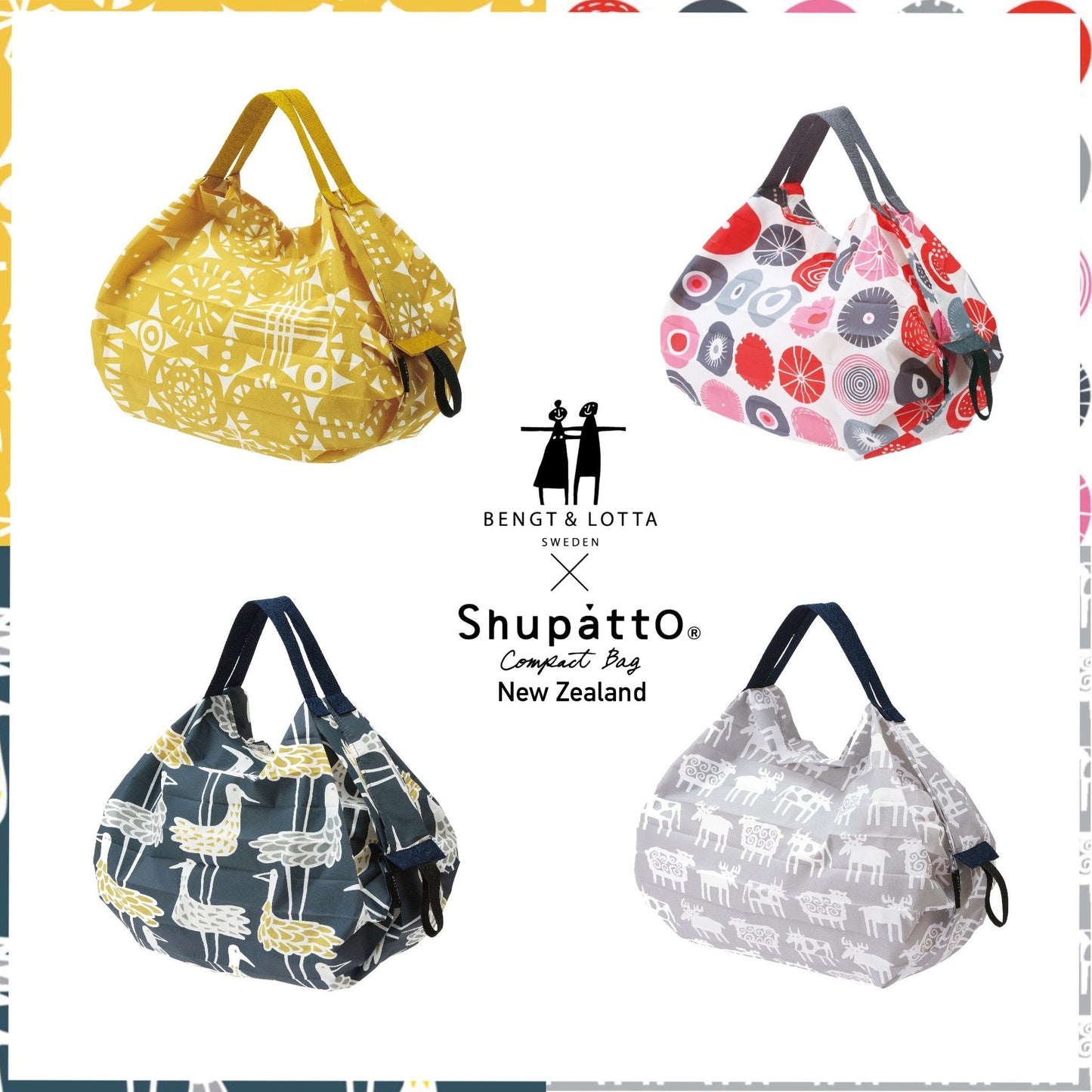 Shupatto Tote Bags nz - SWEDEN