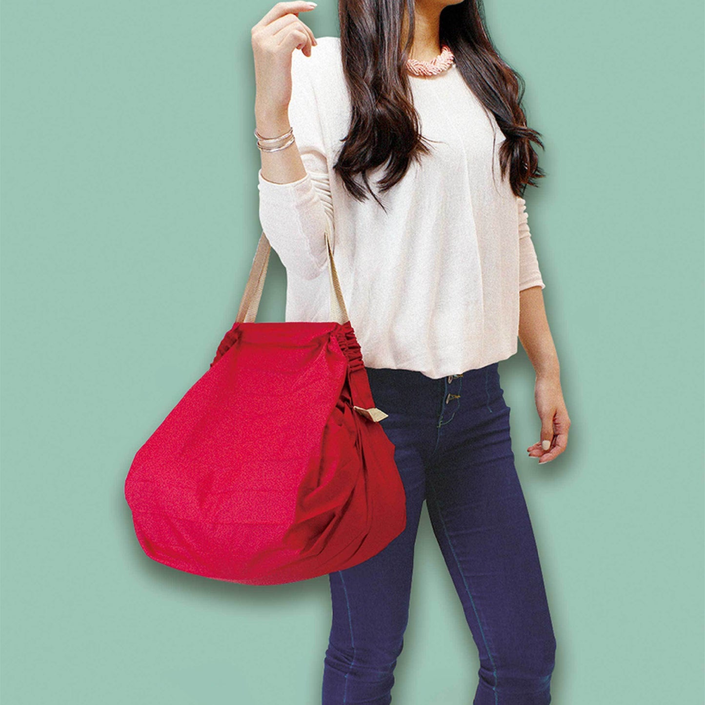 Shupatto tote bags nz Original Red